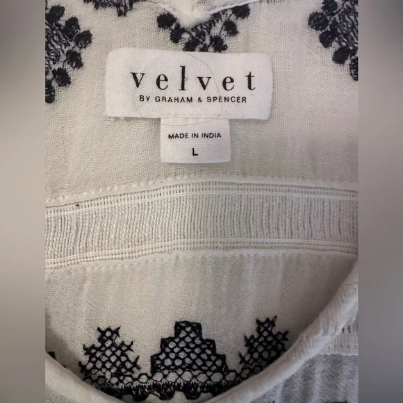 Velvet Brand Ikat pattern shift dress. - Picture 3 of 6